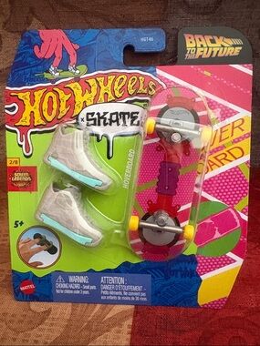 🛹Hot Wheels🛹Back to the Future Skateboard.